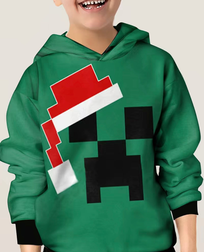Minecraft Santa Hoodie