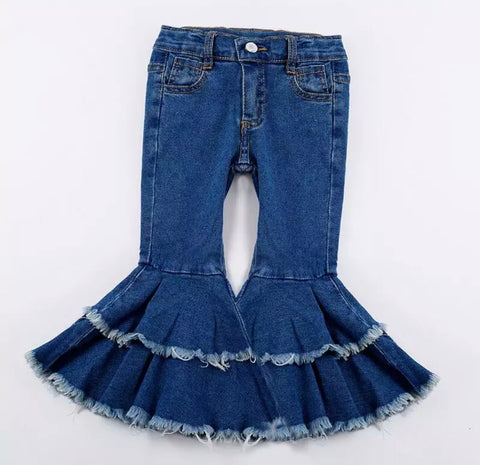 Ollie Blue Double Bell Jeans