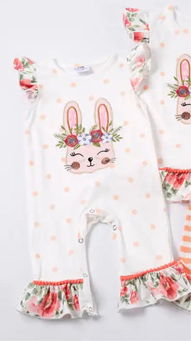 Polly Bunny Infant Romper